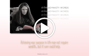 Angela van Hoeven Wise eDynasty Words1 YouTube Link
