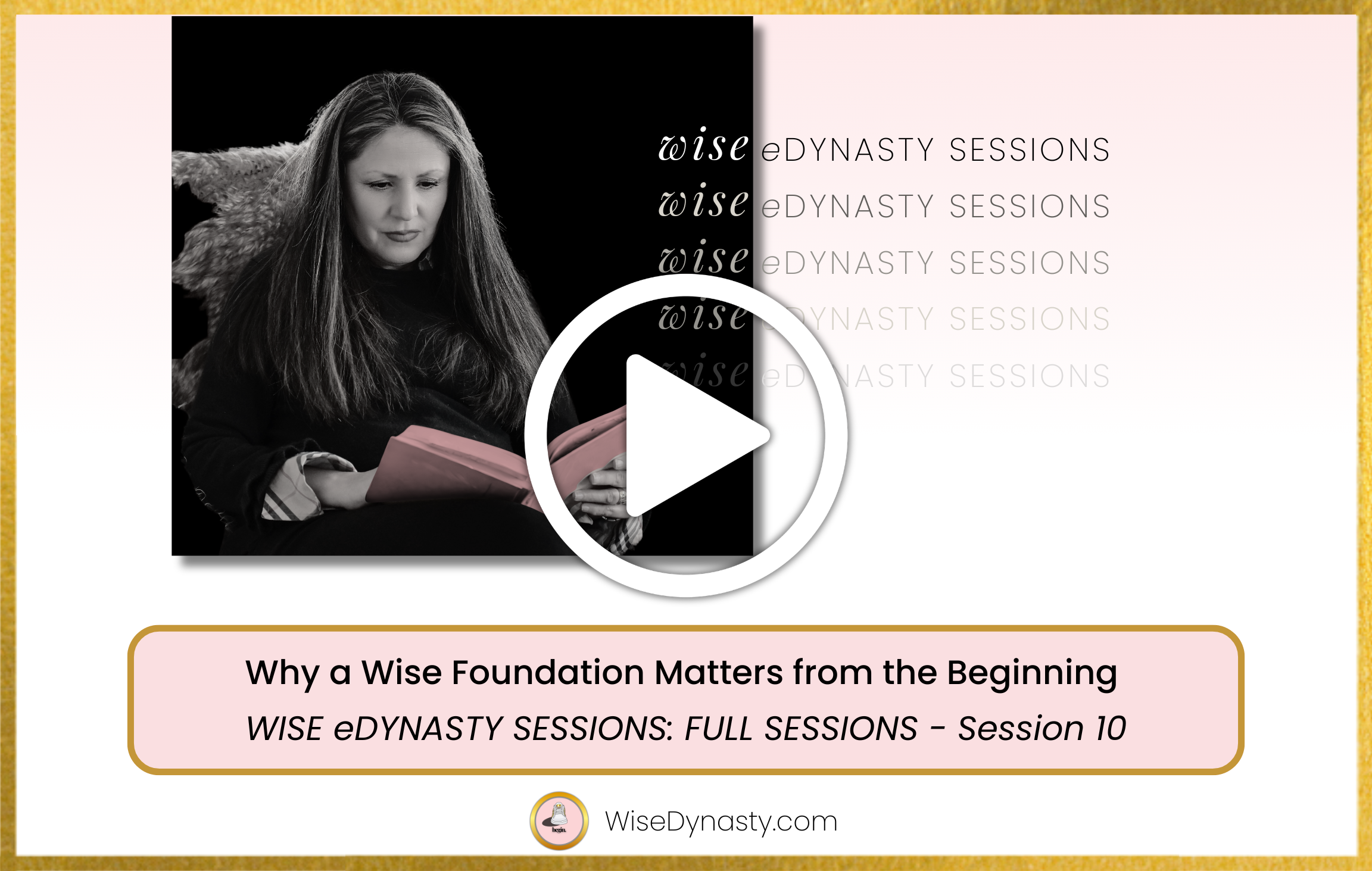 VIDEO: What Helps a Meaningful Idea Become Something Real -WISE eDYNASTY SESSIONS FULL SESSION